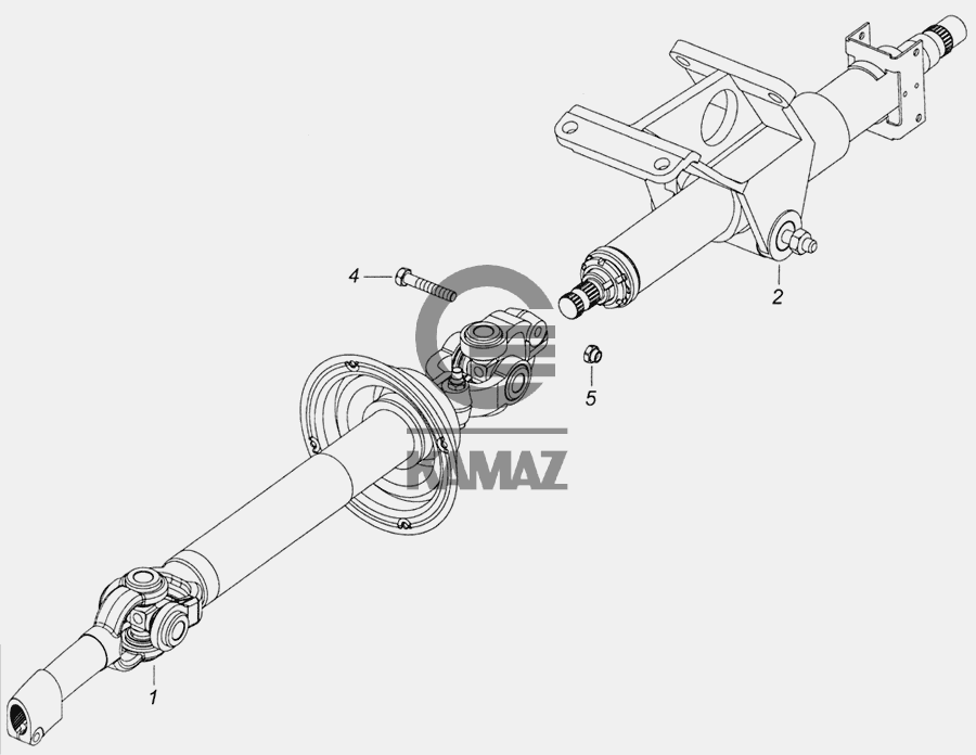 Рулевая колонка камаз 6520